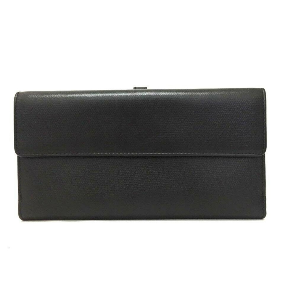 100% Auth Chanel Coco Button Cc Bifold Wallet - image 2
